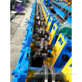 Adjustable storage rack roll forming machine